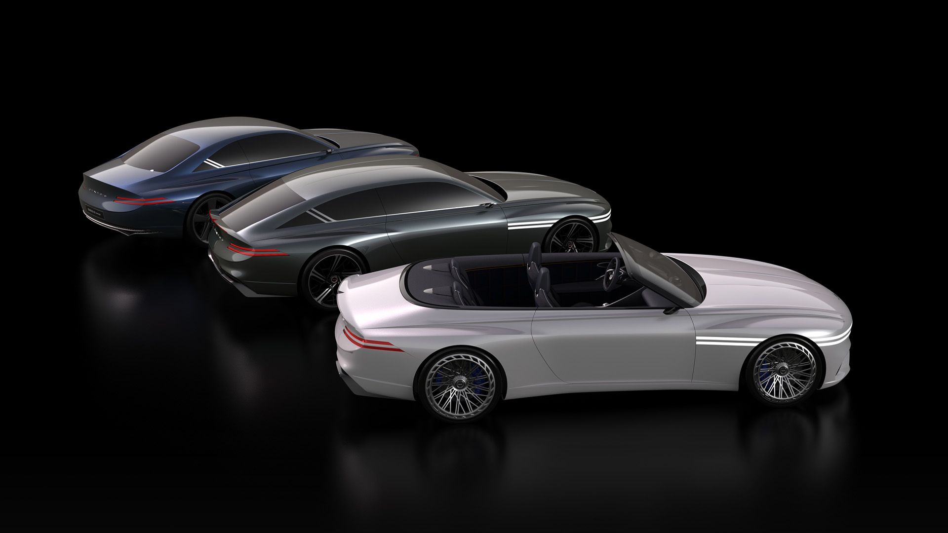 Genesis X Concept Trilogy, including the Genesis X Convertible